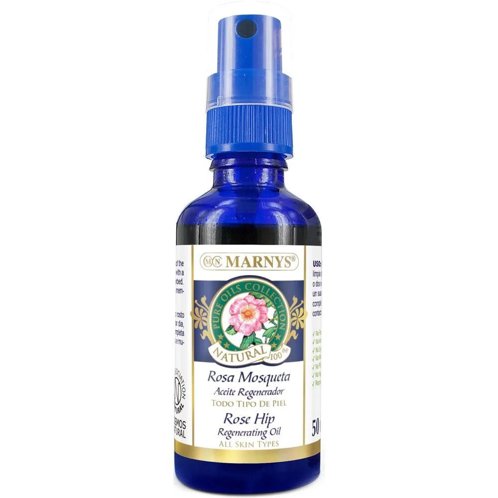 Aceite Regenerador de Rosa Mosqueta con Spray 50 ml - Marnys - FashionsVida