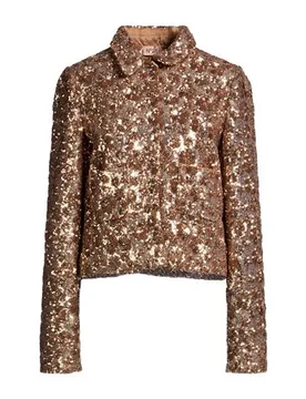 Chaqueta y cazadora Mujer Oro 38 Mujer - N°21 - FashionsVida