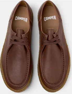 Bluchers de hombre de piel peu terreno - Camper - FashionsVida