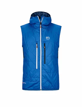Herren Isoweste Piz Boé Swisswool blau L M - Ortovox - FashionsVida