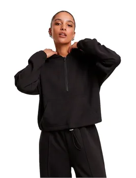 Felpa Con Zip Tb7709 Black 3XL - Urban classics - FashionsVida