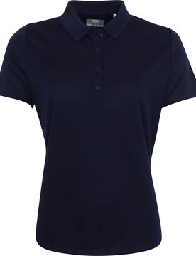 Polo Swing Tech Solid, kurzarm, navy xl