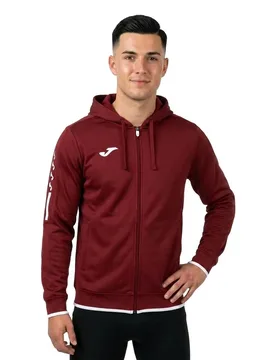 Sweat-shirt à Zip Olimpiada Burgundy L - Joma - FashionsVida