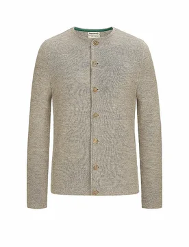 Chaqueta de punto tradicional ALOISIUS beige M - Gottseidank - FashionsVida
