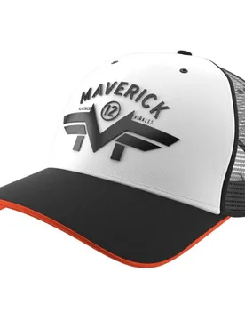 Cappellino CAP2 MVK 25 Nero Bianco Arancione taglia unica - Ixon - FashionsVida