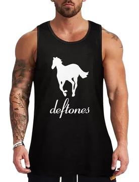 The White White Horse Pony Tank Top Flexible Tank Top Stretch Fabric Casual Sleeveless - Aliexpress - FashionsVida