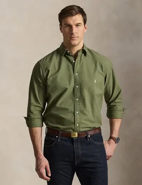 Camisa de hombre Oxford Classic Fit tallas grandes - Polo Ralph Lauren - FashionsVida