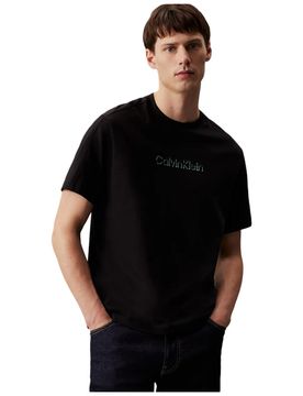 T-shirt nera K10K113105