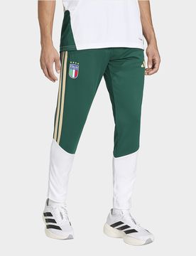 Mens Pantaloni Da Allenamento Tiro Italia 26 - Verde, verde verde Uomo taglia M