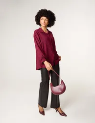 Diamante Shirt - ONE / WINE - female