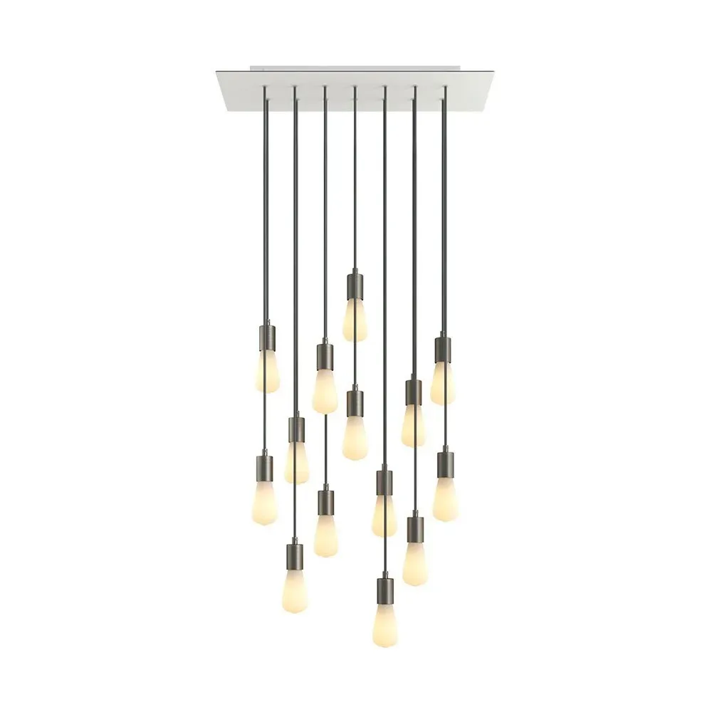 Cables Suspension Luminaire Rose-one Xxl 14 Falls Matte White One Size - Creative - FashionsVida