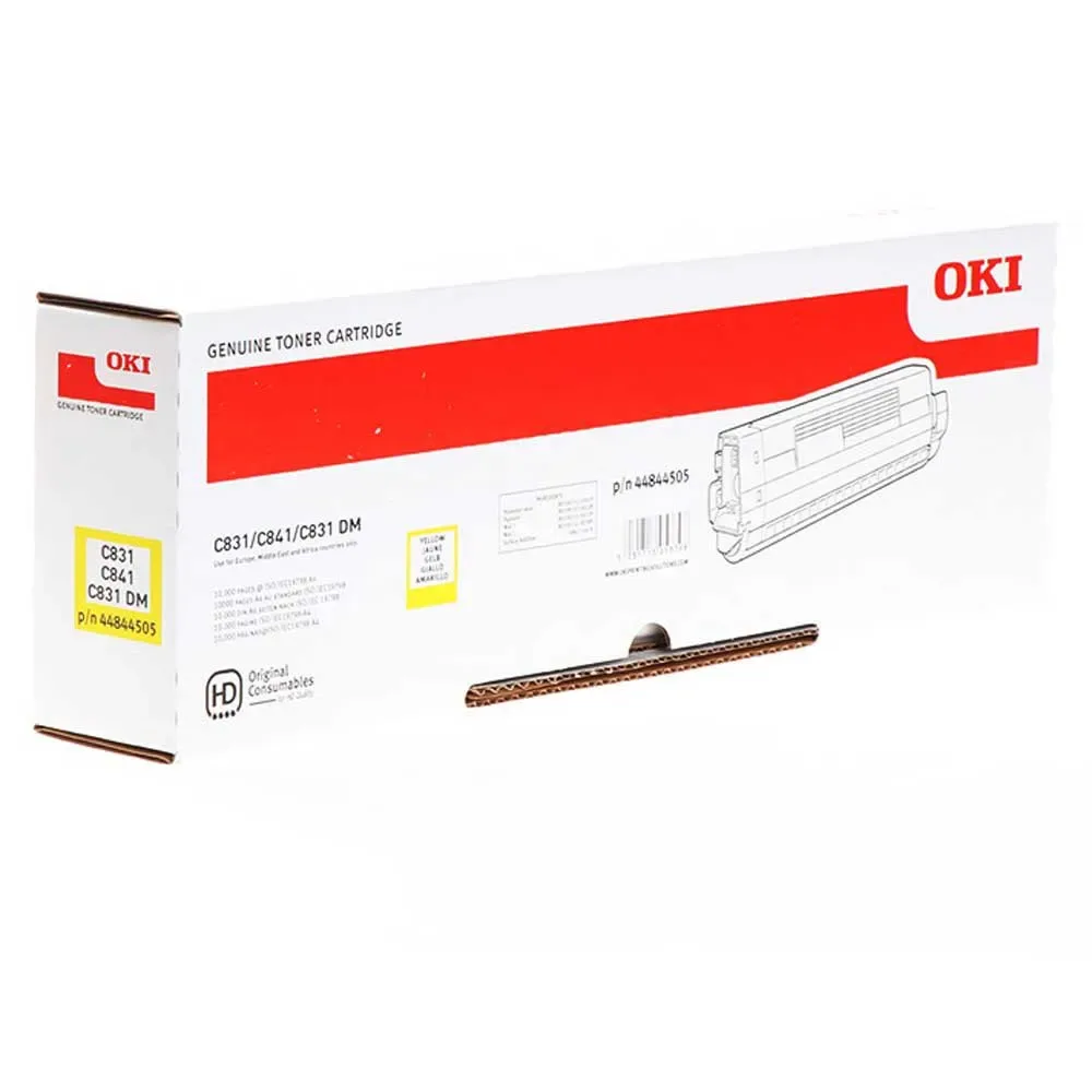 Toner C831/c841 44844505 Yellow One Size unisex - OKI - FashionsVida