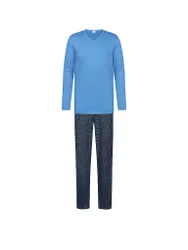 MEY Pyjama dunkelblau L herren
