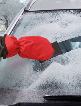 Auto-Eiskratzer mit Fäustling