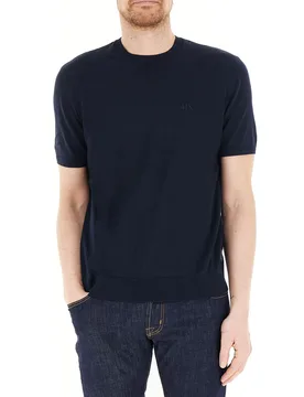 Maglia maniche corte BLU NAVY L - Armani exchange - FashionsVida