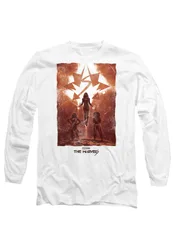 Unisex The s Trio Horizon Long Sleeve T-Shirt, White Size: Medium - White - Size: M