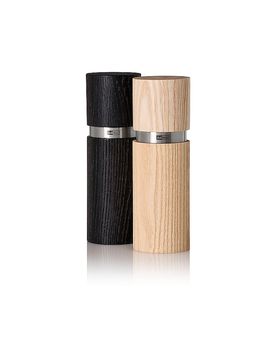 Salz- und Pfeffermühlen Set 2-teilig 13cm TEXTURA Esche braun baby
