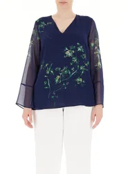 Blusa scollo a V BLU 48