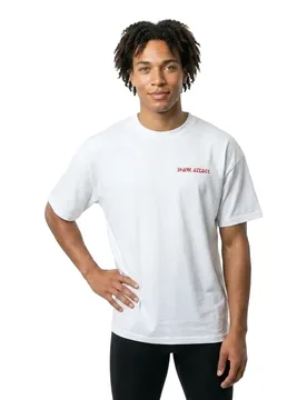 T-shirt à Manches Courtes Basic - Shark Attack - FashionsVida
