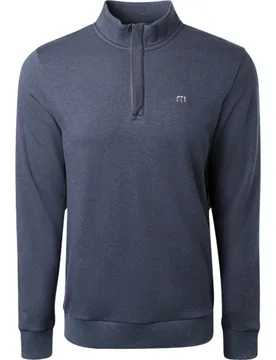 Layer Cloud Quarter Zip 2.0, blaugrau xxl - TravisMathew - FashionsVida