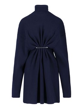 Balenciaga Women's 100% Wool Dress