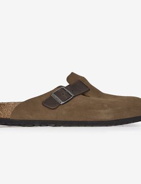 Boston Mix Leather Dark Tea marron 45