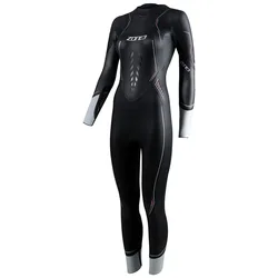 Aspire Woman Long Sleeve Neoprene Wetsuit Black / Chalk M Women