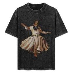 Conveying The Spiritual Calling Dervish Cut Out T-Shirt Plus Size Short Sleeve T-Shirt