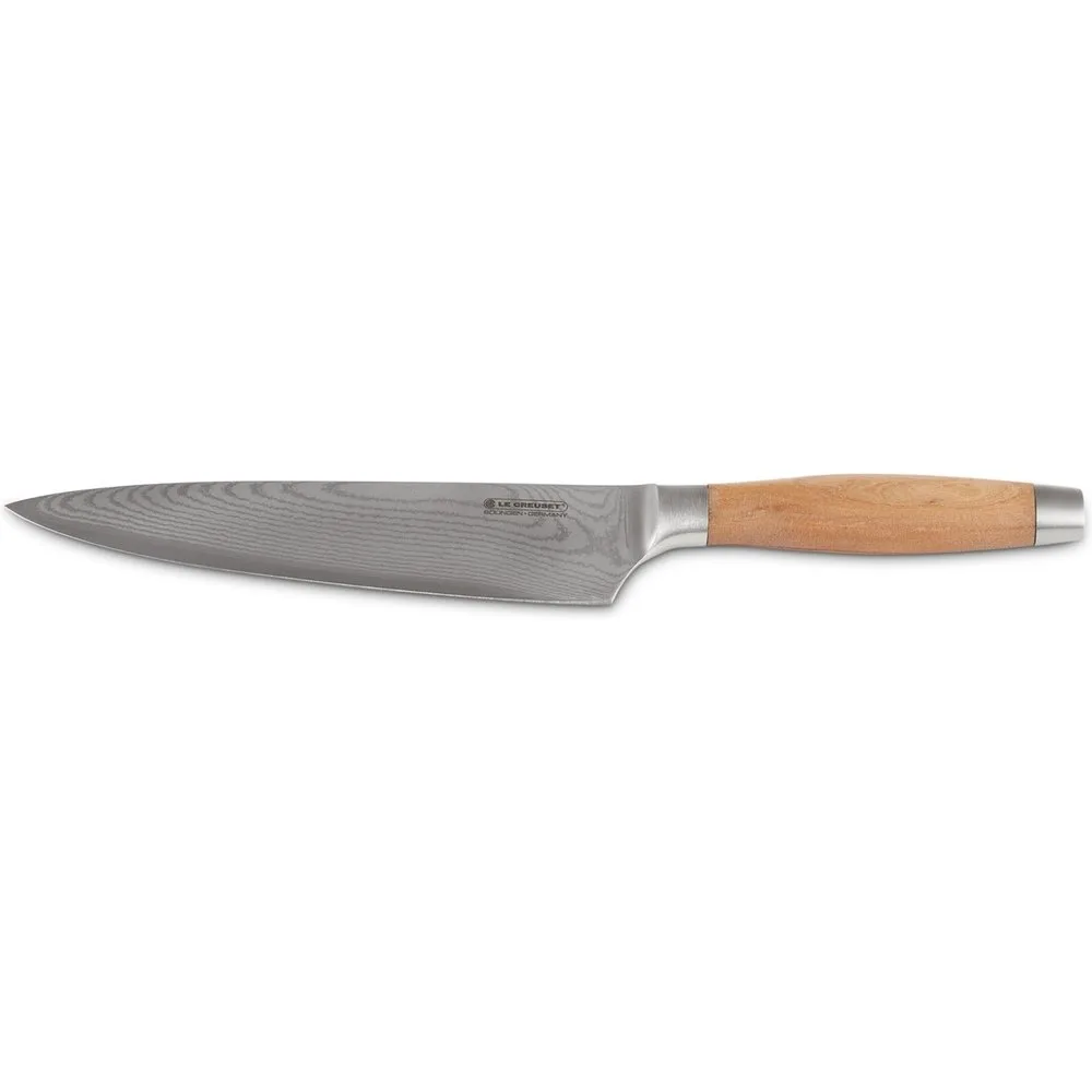 Cuchillo del chef con mango de madera de olivo LeCreuset - Le Creuset - FashionsVida