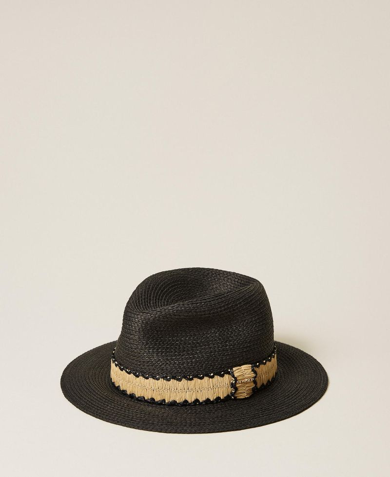 Twinset Chapeau effet paille