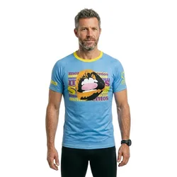 Maglietta A Maniche Corte Mentos Mouth Light Blue S