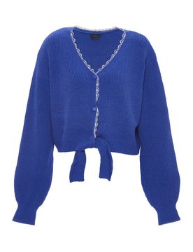 NAEMI Cárdigan azul real