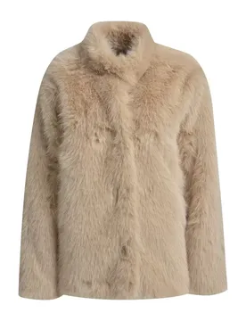 XL SHORT FAKE FUR JACKET female