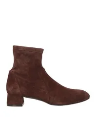 Botines de caña alta Mujer Marrón chocolate 37 Mujer