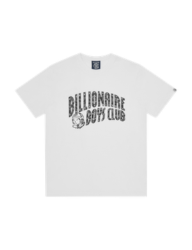 Leopard Print Arch Logo T-Shirt