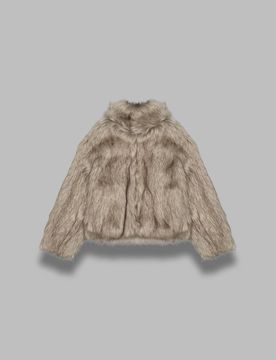 MISBHV bianca fur jacket