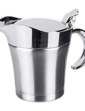 Thermo-Sauciere "Galant", 400 ml silber
