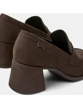 Mocasines de mujer Kora con tacón bloque - Camper - FashionsVida