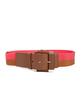 Bicolour Fabric Belt - Size 75 - Loro Piana - FashionsVida