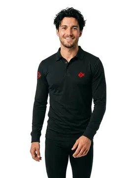 Pathos Polo A Maniche Lunghe - Pathos - FashionsVida