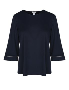 HANRO Pyjama dunkelblau XL damen
