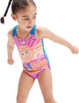 Digital printed bañador natación bebe Morado (3)