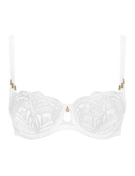 Sujetador con aros VIBES pearl blanco 80C