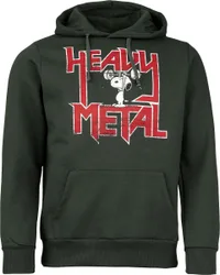 Kapuzenpullover - Heavy Metal - S bis 3XL - für Männer - Größe M - dunkelgrün - EMP exklusives Merchandise! - Männer - male