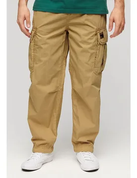 Pantalon Baggy Parachute Dress Beige 34 Homme - Superdry - FashionsVida