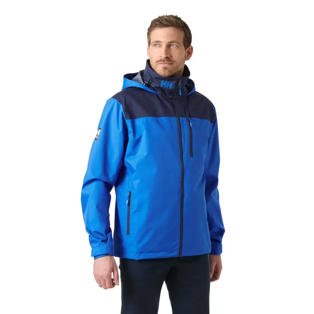 Crew Hooded 2.0 Jacket Cobalt 2.0 M Men - Helly Hansen - FashionsVida