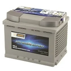 Agm Battery 60ah Grey One Size unisex