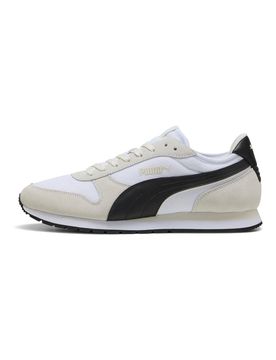 Sneakers Bianche e Nere con Tomaia in Mesh ST MILER 44