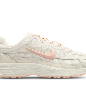 P-6000 Women's Sneakers - White - Size 7 - Mesh/Synthetic - White - Size: 7 - Nike - FashionsVida