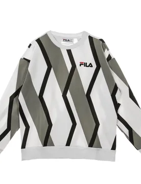Felpa Leggera Girocollo Donna Waverly White - Fila - FashionsVida